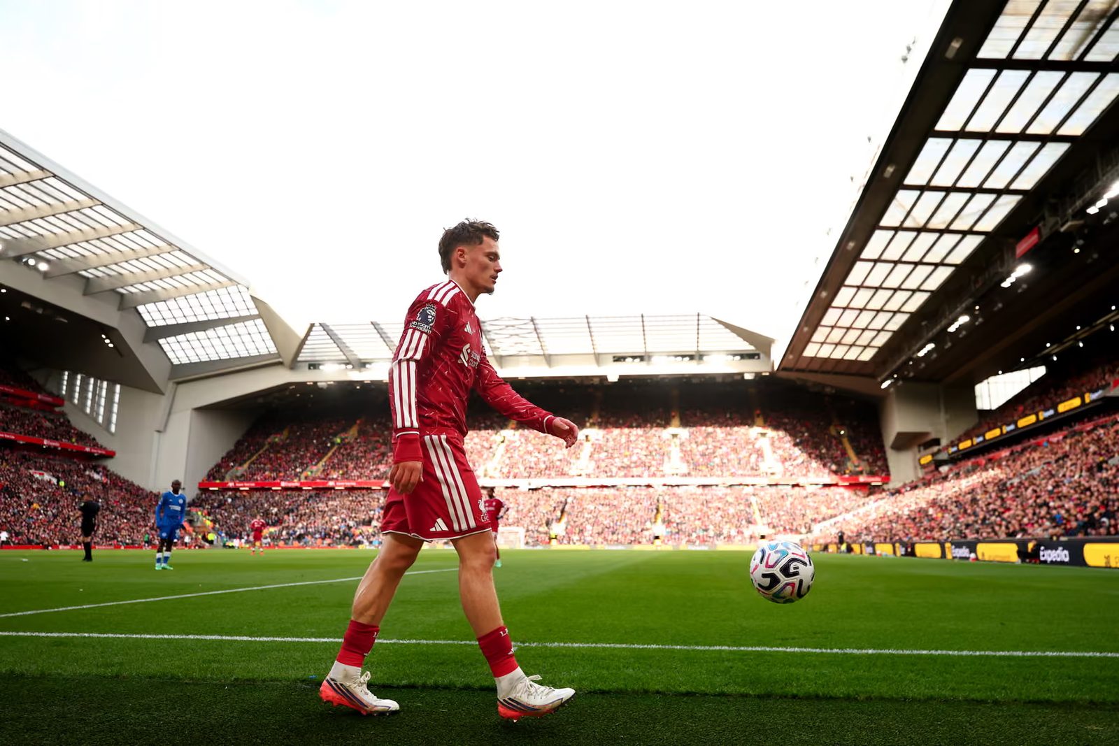 Wirtz playing for Liverpool