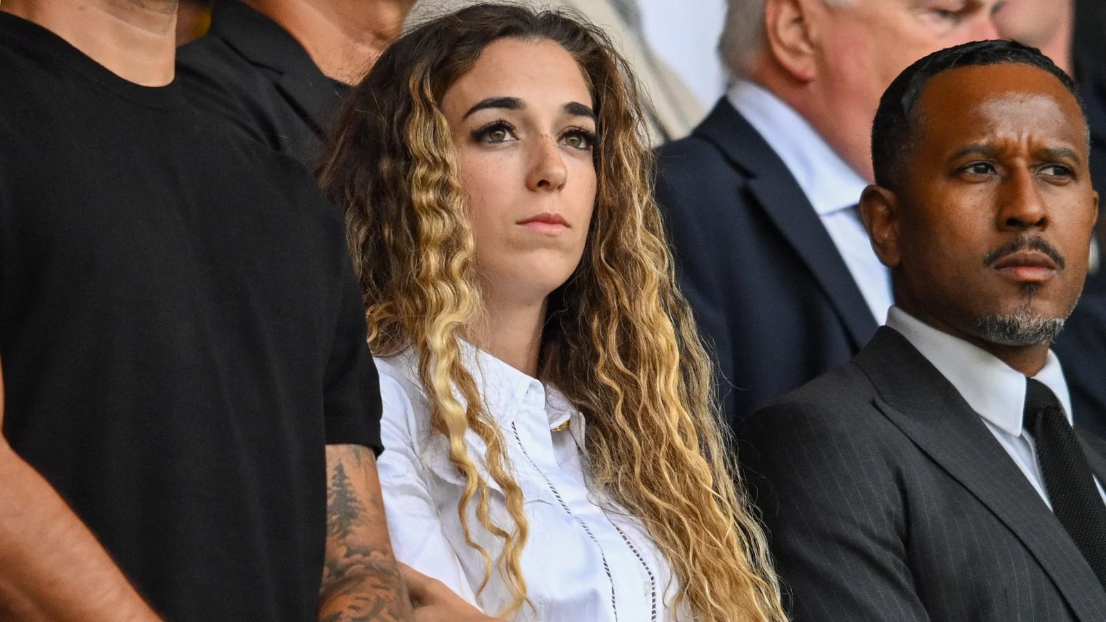Rute Cardoso, la compagne de Diogo Jota le 27 décembre 2025 à Anfield, Liverpool