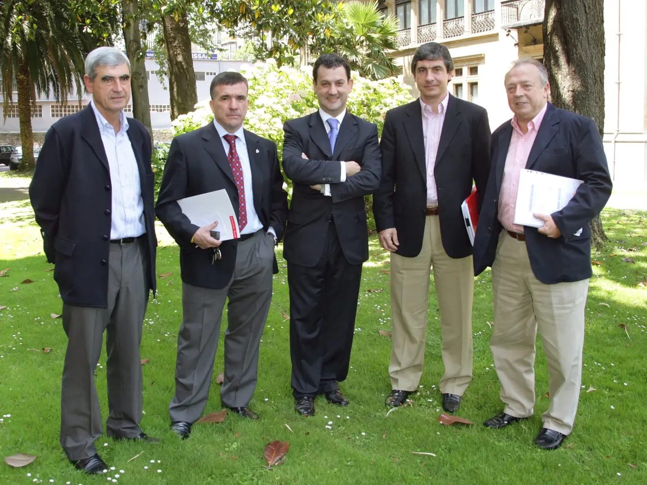 Ziarreta, Dani, Lamikiz, Noriega y Koldo Asua.