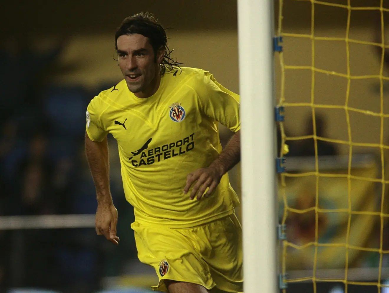 Robert Pires, en un partido con el Villarreal.